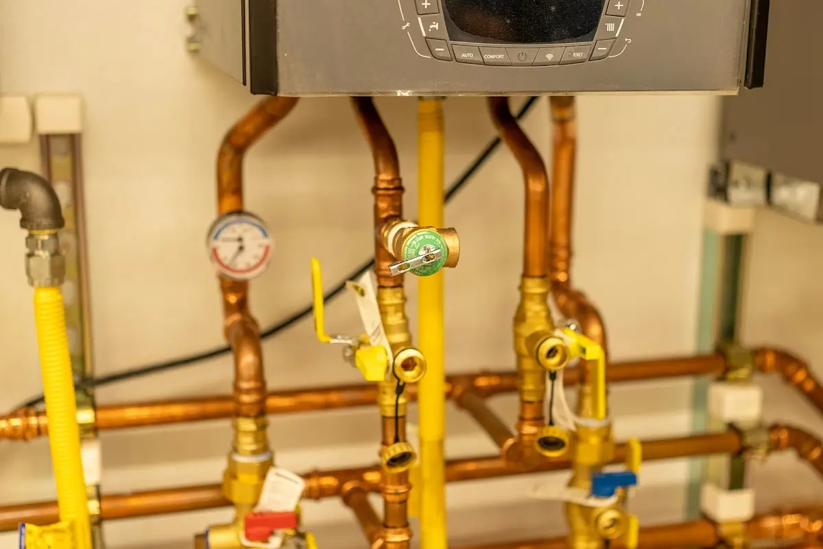 Licensed technician providing Backflow Prevention for a homeowner in Evansville